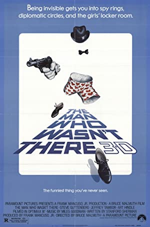 The Man Who Wasn't There (1983) starring Steve Guttenberg on DVD on DVD